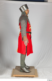  Photos Medieval Knight in mail armor 8 Historical Medieval soldier a poses whole body 0008.jpg